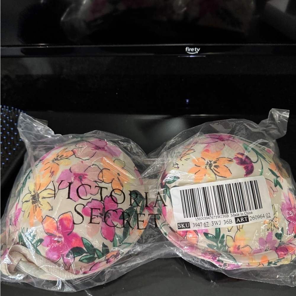 Victoria's Secret Multicolor Floral Bra